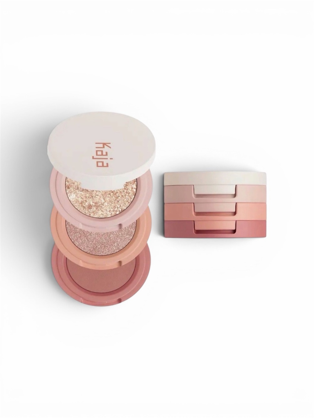 🍑 Kaja Eye Bento Eyeshadow Trio – Peach Madeline #02 🍑